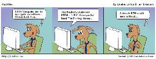 Hackles improves his vocabulary.